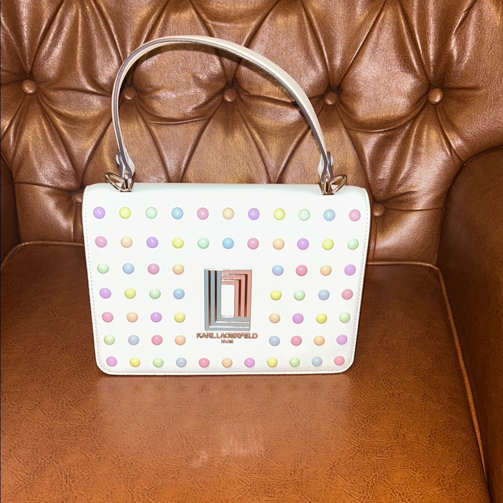 🛍️FLASH SALE🛍️Gorgeous Karl Lagerfeld Paris Simone Bag - Picture 3 of 12
